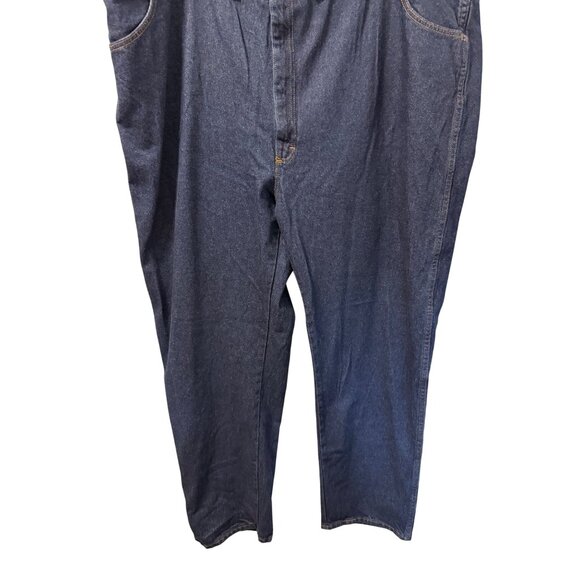 Rustler By Wrangler Mens Regular Fit Jeans 52x32 Blue Denim Cotton Made In Mexic - Picture 8 of 11